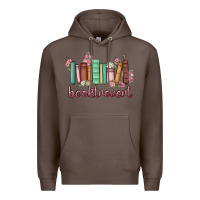 Coffee booktrovert Premium Hoodie - MaliasSmallBusiness