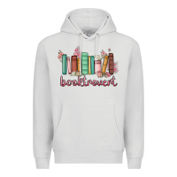 Dove Grey booktrovert Premium Hoodie - MaliasSmallBusiness