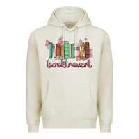 Oatmeal Heather booktrovert Premium Hoodie - MaliasSmallBusiness