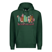 Sports Green booktrovert Premium Hoodie - MaliasSmallBusiness