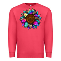 Cardinal sunflower tie dye Premium Sweatshirt - JahusDesignShop