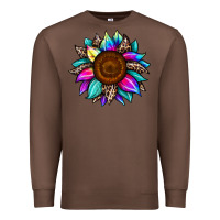Chestnut sunflower tie dye Premium Sweatshirt - JahusDesignShop