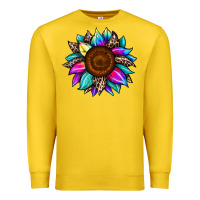 Lemon sunflower tie dye Premium Sweatshirt - JahusDesignShop