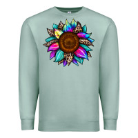 Seafoam sunflower tie dye Premium Sweatshirt - JahusDesignShop