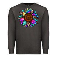 Smoke sunflower tie dye Premium Sweatshirt - JahusDesignShop
