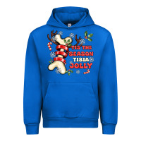 Cobalt tis the season tıbıa jolly Urban Hoodie - MaliasSmallBusiness