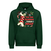 Forest Green tis the season tıbıa jolly Urban Hoodie - MaliasSmallBusiness