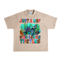 French Oak just a boy who loves turtles Urban Heavy Tee - RanaPortraitStore