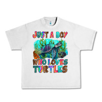 Lunar Rock just a boy who loves turtles Urban Heavy Tee - RanaPortraitStore