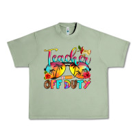 Oil Green teacher off duty Urban Heavy Tee - RanaPortraitStore