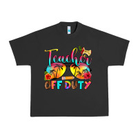 Pigment Black teacher off duty Urban Heavy Tee - RanaPortraitStore
