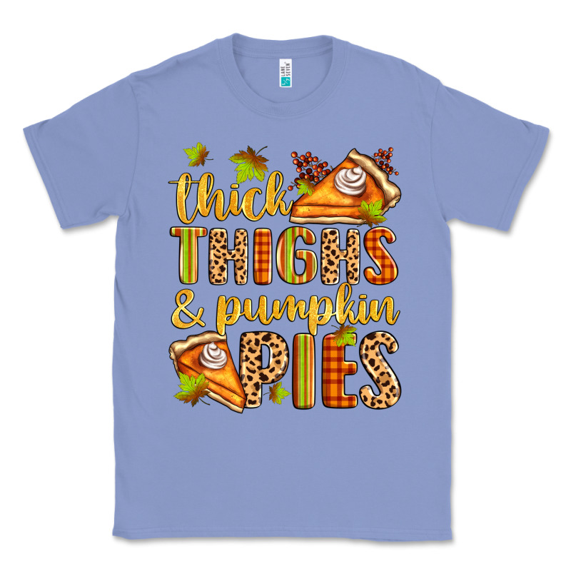 Thick Thighs And Pumpkin Pies Classic Tee by Zillion Design Studio | Teevron