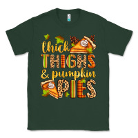 Sports Green thick thighs and pumpkin pies Classic Tee - Zillion Design Studio