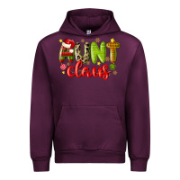 Mauve Wine aunt claus Urban Hoodie - MaliasSmallBusiness
