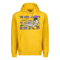Lemon throw me something mister mardi gras duck Premium Hoodie - MaliasSmallBusiness