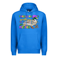 True Royal throw me something mister mardi gras duck Premium Hoodie - MaliasSmallBusiness