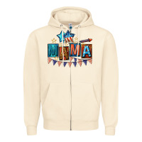 Sandshell All American Mama 4th of July Zipper Hoodie - CowGirlArtShop