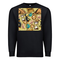 Black history seamless pattern Premium Sweatshirt - BundleAndBundleShop