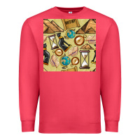 Cardinal history seamless pattern Premium Sweatshirt - BundleAndBundleShop