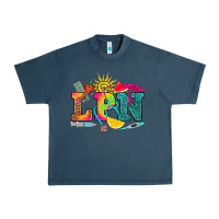 Midnight Navy lpn summer Urban Heavy Tee - RanaPortraitStore