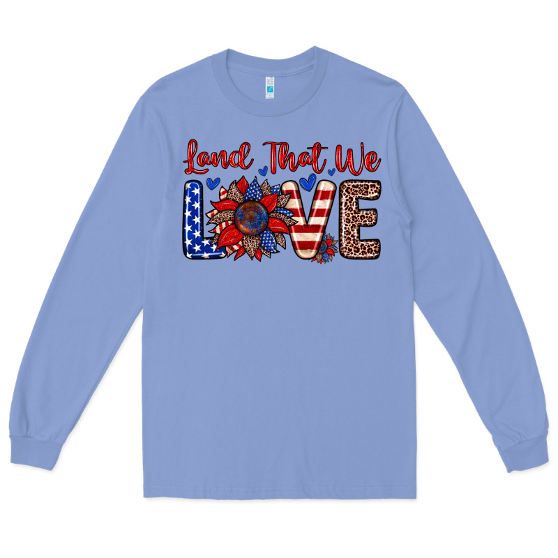 Land That We Love Long Sleeve Tee by Zillion Design Studio | Teevron