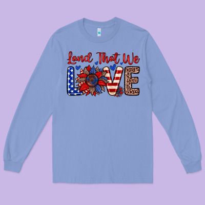 Land That We Love Long Sleeve Tee Designed By Zillion Design Studio