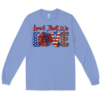 Colony Blue land that we love Long Sleeve Tee - Zillion Design Studio