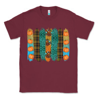 Burgundy thanksgiving brushstrokes Classic Tee - RanaPortraitStore