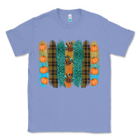 Colony Blue thanksgiving brushstrokes Classic Tee - RanaPortraitStore