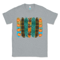 Heather Grey thanksgiving brushstrokes Classic Tee - RanaPortraitStore