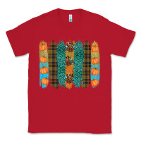 Red thanksgiving brushstrokes Classic Tee - RanaPortraitStore