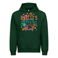 Forest Green boots and bling it's a cowgirl thing Urban Hoodie - MaliasSmallBusiness