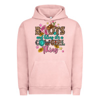 Pigment Salmon boots and bling it's a cowgirl thing Urban Hoodie - MaliasSmallBusiness