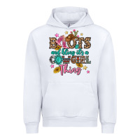 Boots And Bling It's A Cowgirl Thing Urban Hoodie | Teevron