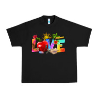 Black love teacher summer Urban Heavy Tee - RanaPortraitStore