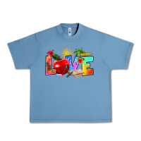 Pebble Blue love teacher summer Urban Heavy Tee - RanaPortraitStore