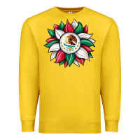 Lemon sunflower mexican flag Premium Sweatshirt - JahusDesignShop