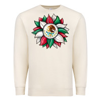 Sandshell sunflower mexican flag Premium Sweatshirt - JahusDesignShop