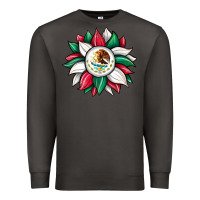 Smoke sunflower mexican flag Premium Sweatshirt - JahusDesignShop