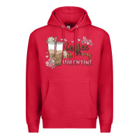 Cardinal coffee is my valentine Premium Hoodie - MaliasSmallBusiness
