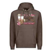 Coffee coffee is my valentine Premium Hoodie - MaliasSmallBusiness