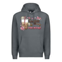 Rock coffee is my valentine Premium Hoodie - MaliasSmallBusiness