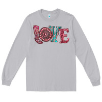 Moon Dust valentine's day love with boots and gemstone Long Sleeve Tee - RanaPortraitStore