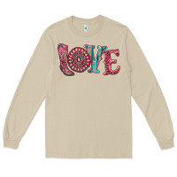 Mushroom valentine's day love with boots and gemstone Long Sleeve Tee - RanaPortraitStore