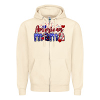 Sandshell American Mama 4th of july Zipper Hoodie - CowGirlArtShop
