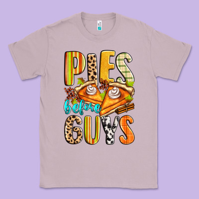 Pies Before Guys Classic Tee Designed By Zillion Design Studio