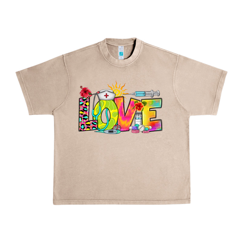 Love Nurse Summer Urban Heavy Tee by RanaPortraitStore | Teevron