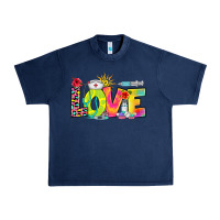 Navy love nurse summer Urban Heavy Tee - RanaPortraitStore