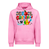 Fuchsia Pink school custodian Urban Hoodie - NancyCooperArtShop