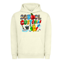 Pigment Pistachio school custodian Urban Hoodie - NancyCooperArtShop